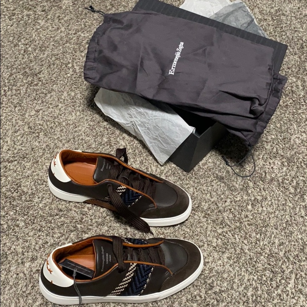 Ermeneglido zegna couture sneakers NEW WITH TAGS